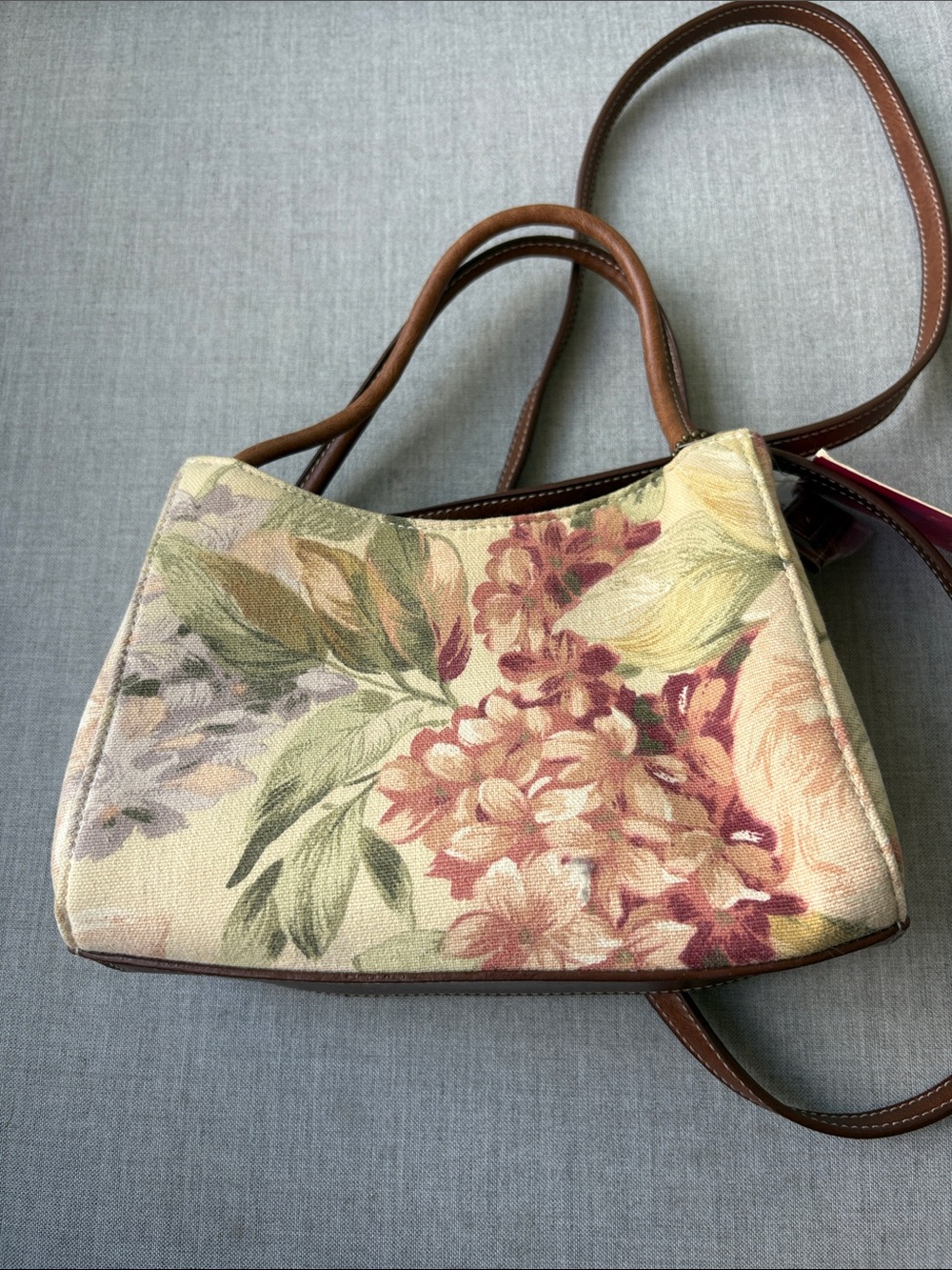 Relic Floral Canvas Shoulder Bag – NWT Vintage Cottagecore Style - Picture 2 of 7